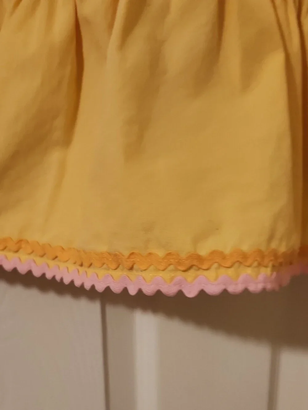 VTG Cotton Gymboree Yellow Sunshine Skirt Sz 8
